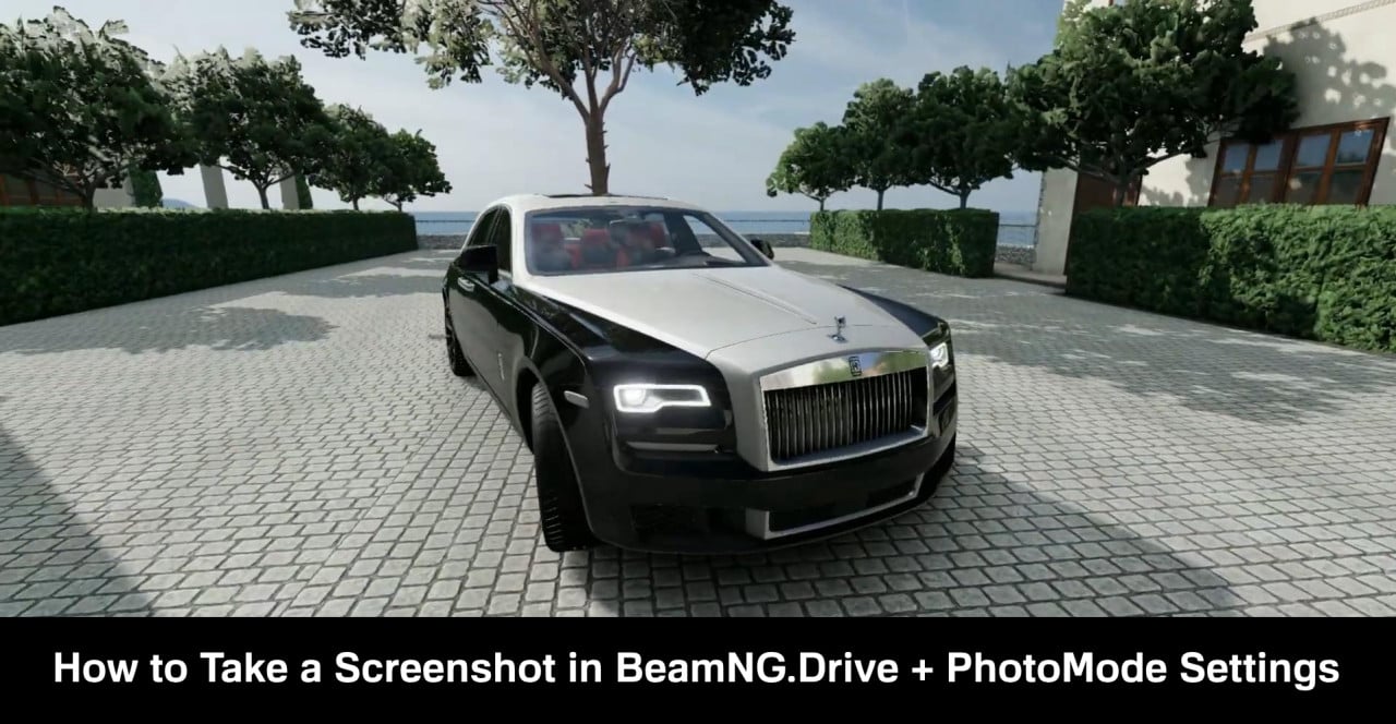 How to Create Screenshots in BeamNG.Drive + PhotoMode Settings